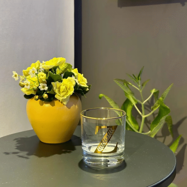 Monogram Cam Bardak-z