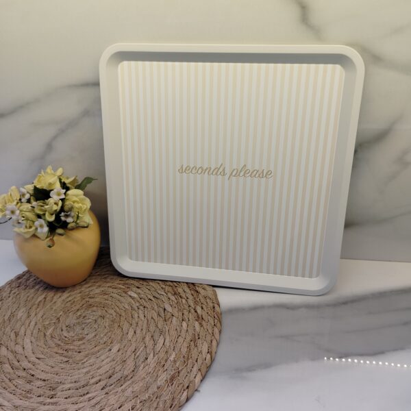 md sarı vagony kare tepsi