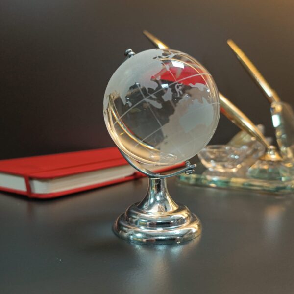 Kristal Cam Dünya (GOLD SİLVER)