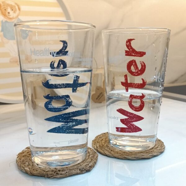 Md WATER BARDAK 570 ML 2'Lİ SET MAVİ&KIRMIZI