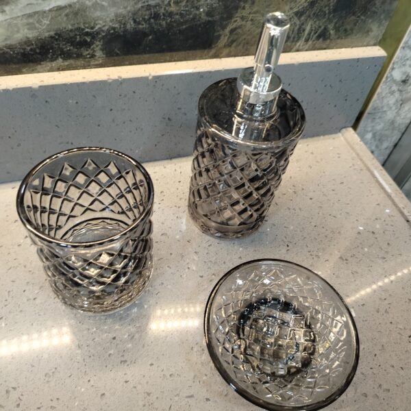 Aden 3'lü Banyo Seti̇ Si̇yah