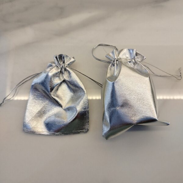 MDK Silver Mini Takı Kesesi 5Li Set 12Cm x 9cm